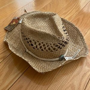 NWT Authentic Handmade Seagrass Western Cowboy Hat